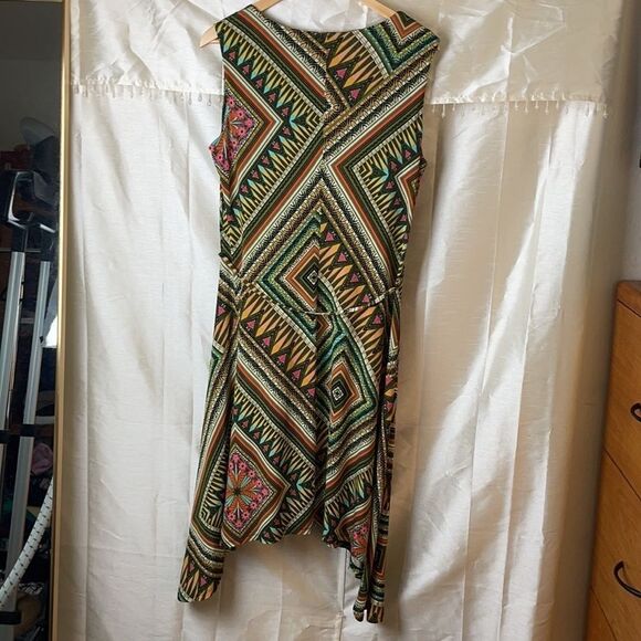 SOHO Apparel Ltd.  L boho geometric print dress - Picture 7 of 10